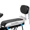 de4d2920-d8ef-4ceb-ae76-543cec77f54b Rear Bike Seat Cushion with Backrest