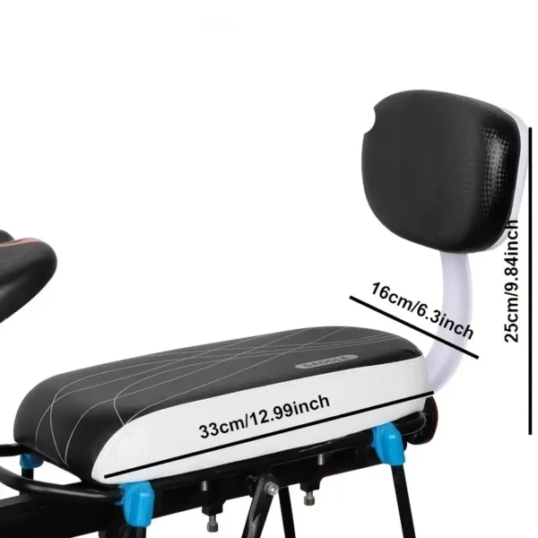 de4d2920-d8ef-4ceb-ae76-543cec77f54b Rear Bike Seat Cushion with Backrest