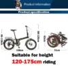 my-11134207-7rasc-m7n3tr5h5ux96c Velco Foldable 7 Speed Adult Bike 20inch