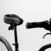 Memory Foam Bicycle Saddle Cover Size L – Black