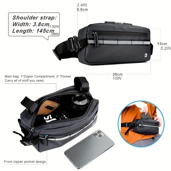 Rhinowalk Multifunctional Bicycle Handlebar and Shoulder Bag