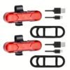 USB Rechargeable LED Bicycle Rear Light