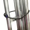 Universal Long Bicycle Anti-Theft Lock with Mounting Rack
