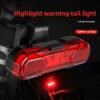 USB Rechargeable LED Bicycle Rear Light