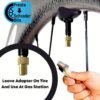 Universal Bicycle Tire Valve Adapter Set – 6 Pieces