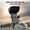 360° Rotatable Bicycle Phone Holder with Sunshade
