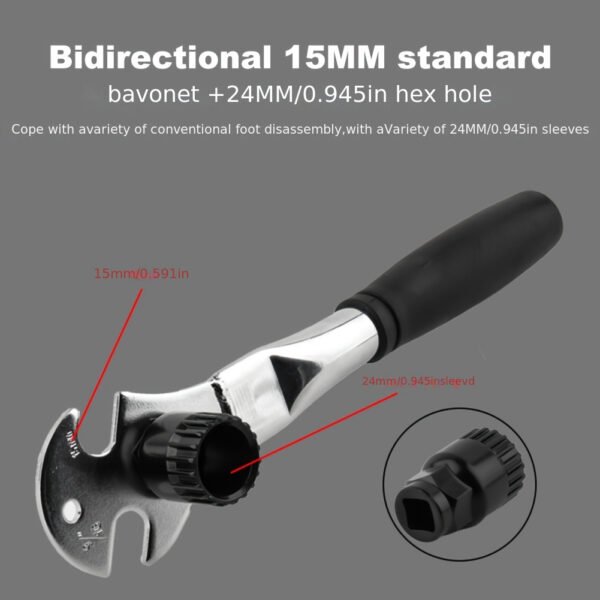 15mm Bicycle Pedal Installation and Removal Spanner