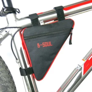 Waterproof Bicycle Triangle Frame Storage Bag – Random Colour