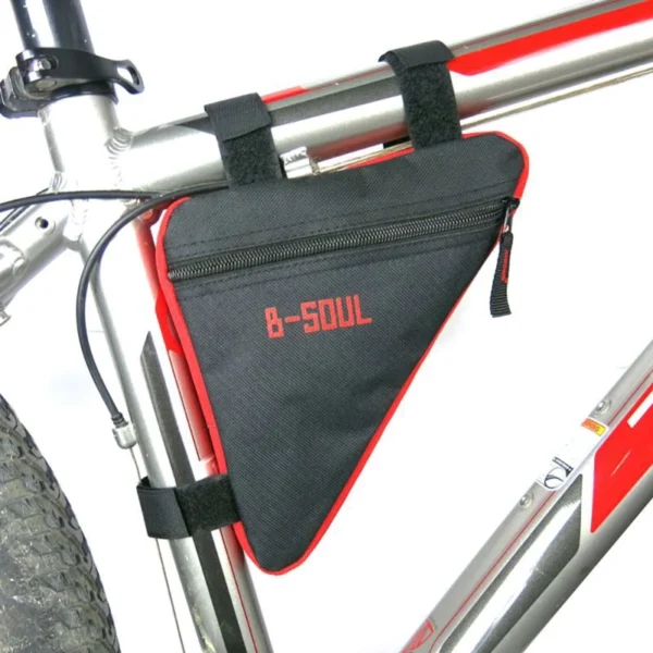 Waterproof Bicycle Triangle Frame Storage Bag – Random Colour