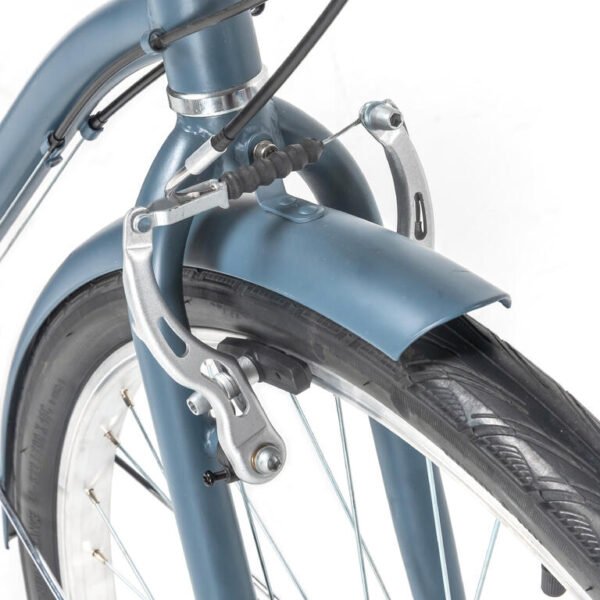 Elops 120 High Frame 6-Speed City Bike – Blue
