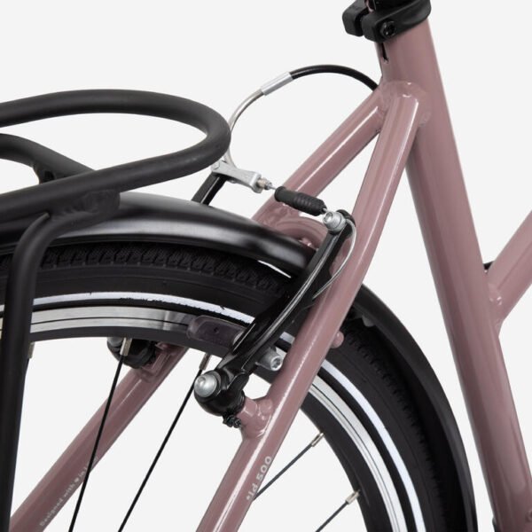 Long Distance Touring Bike 500 Low Frame – Purple