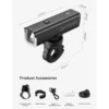 1500-Lumen Compact Bicycle Headlight