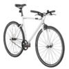 Urban Speed Bike 500 Single Speed Commuter Bicycle – White