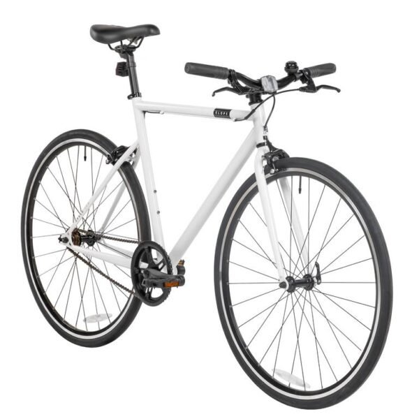 Urban Speed Bike 500 Single Speed Commuter Bicycle – White
