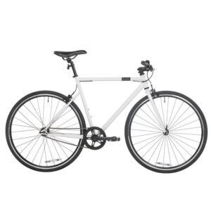 Urban Speed Bike 500 Single Speed Commuter Bicycle – White